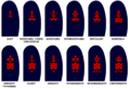 Proposal for Scandinavia's naval rank insignias, #2 (non-officers)